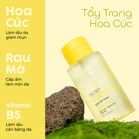 Nước Tẩy Trang Hoa Cúc Sạch Sâu MILAGANICS 300ml