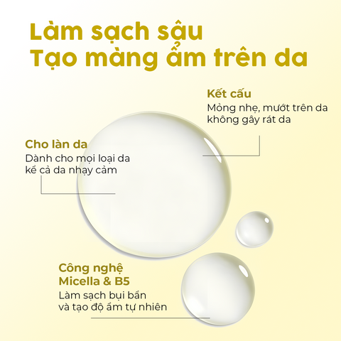 Nước Tẩy Trang Hoa Cúc Sạch Sâu MILAGANICS 300ml