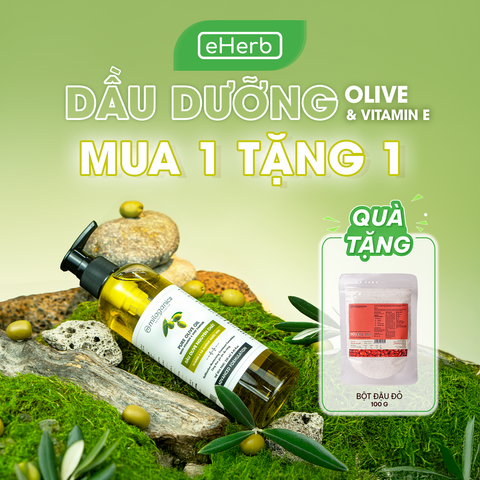 [MUA 1 TẶNG 1] Dầu Olive & Vitamin E Nguyên Chất MILAGANICS 250ml