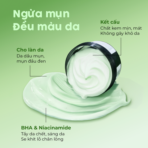 [MUA 2 GIẢM 50%] Mặt Nạ Đất Sét Tràm Trà MILAGANICS 60g