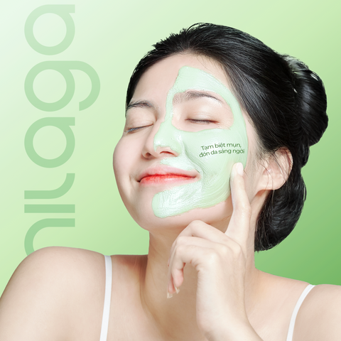 [MUA 2 GIẢM 50%] Mặt Nạ Đất Sét Tràm Trà MILAGANICS 60g