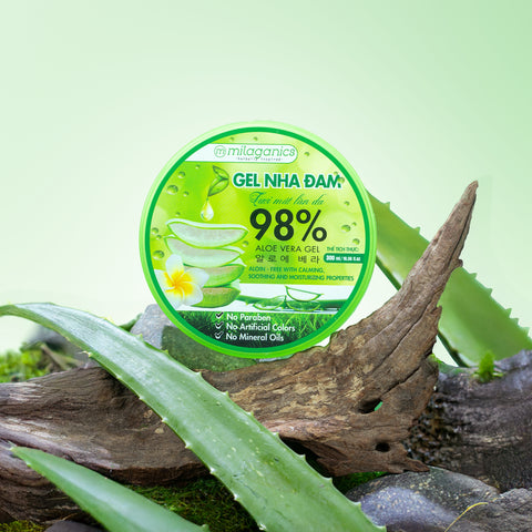 [MUA 1 TẶNG 1 GEL NHA ĐAM 150ML] Gel Nha Đam MILAGANICS 300g