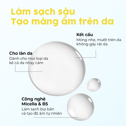 [MUA 1 TẶNG 1] Nước Tẩy Trang Hoa Cúc Sạch Sâu MILAGANICS 300ml