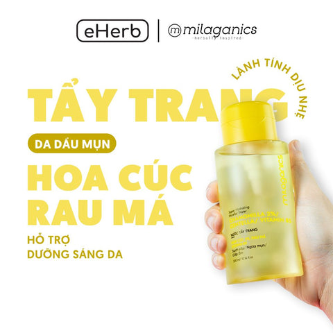 Nước Tẩy Trang Hoa Cúc Sạch Sâu MILAGANICS 300ml
