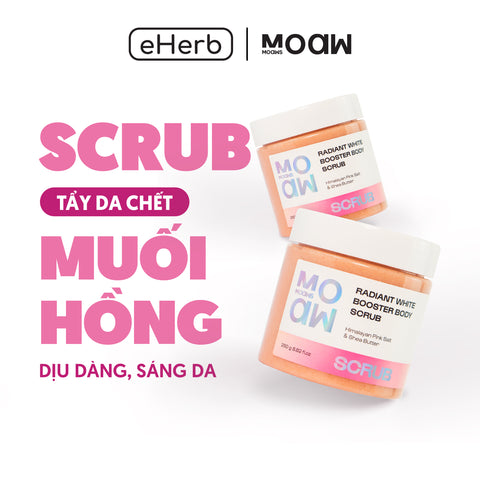 [MUA 1 TẶNG 1] Tẩy Tế Bào Chết Muối Hồng MOAW MOAWS 250G